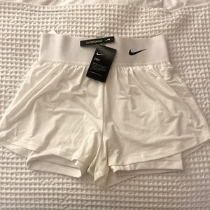 White Nike tennis skirt size small